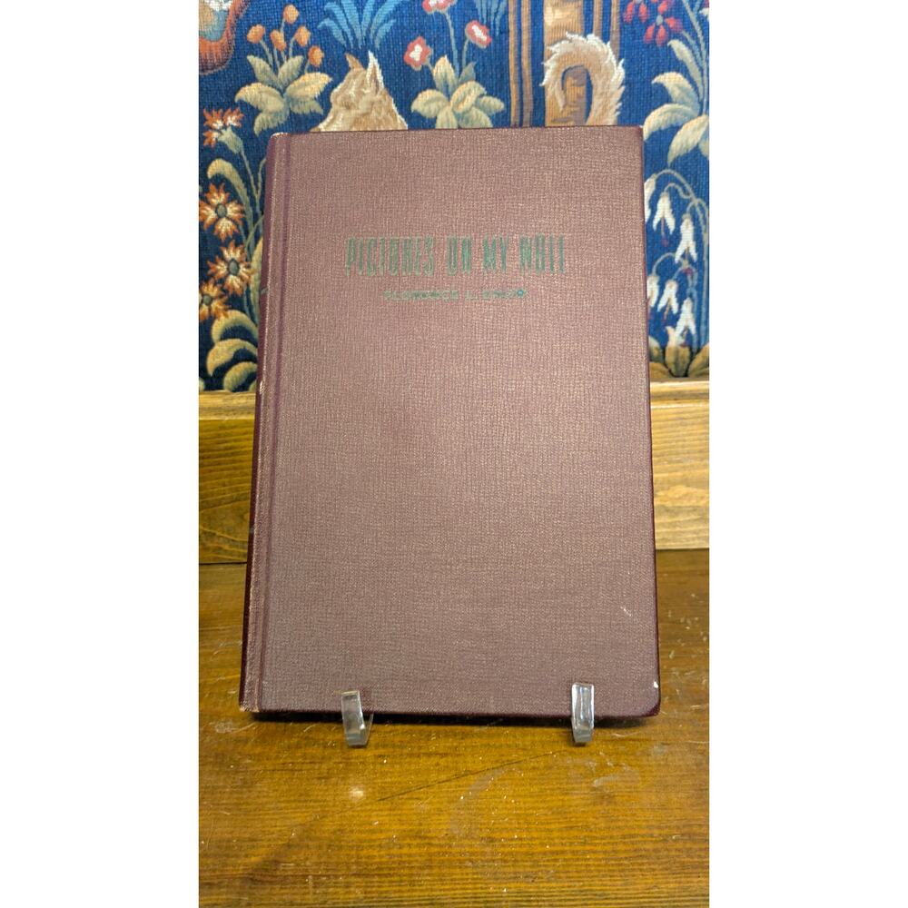 *SIGNED* Memoir Pictures on My Wall Florence L Snow Vintage HC University Press
